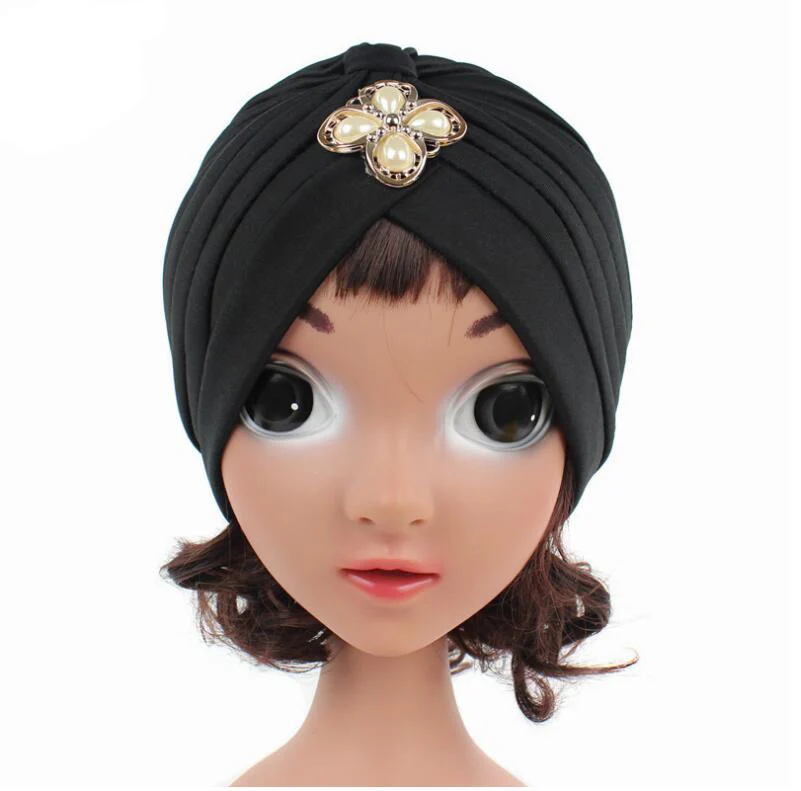 Новинка 2017 года шапка для девочек в индийском стиле тюрбан малышей с