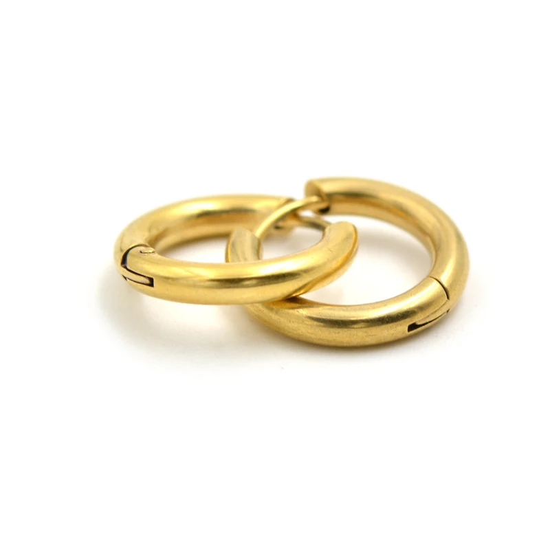 

dankaishi South Korea Jewelry Earrings Lovers Circle Ear Ring Earrings For Women And Rings Earrings Female Hip Hop Hoop Earrings