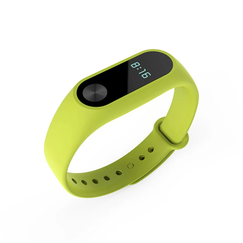 Lime Для Xiaomi mi Band 2 спортивный ремешок для часов Силиконовый ремешок для Xiaomi mi Band 2 аксессуары браслет mi band ремешок - Цвет: Lime