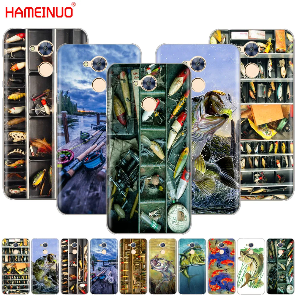 HAMEINUO рыболовное снаряжение рыболовный бокс чехол для телефона Huawei Honor 10 V10 4A 5A 6A 7A