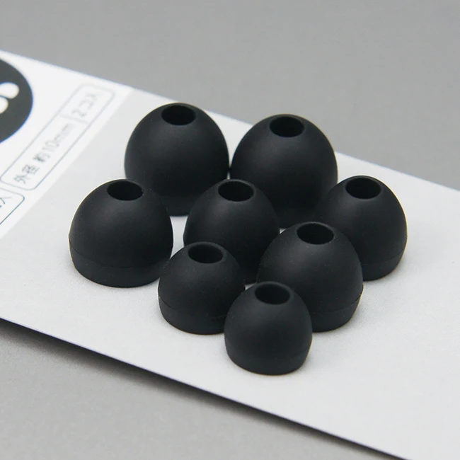 

4 Pairs L M S XS Original Earphones Silicone Case Sleeve Ear Tips Earbuds For In Ear Headphones Headset