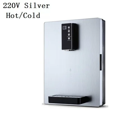 Silver Hot Cold DMWD, 2000 Вт, умное сенсорное управление, Электрический диспенсер для горячей/холодной/ледяной воды, 220 В, кулер для воды, водонагреватель, 3 S, быстрый нагрев - Цвет: Silver Hot Cold
