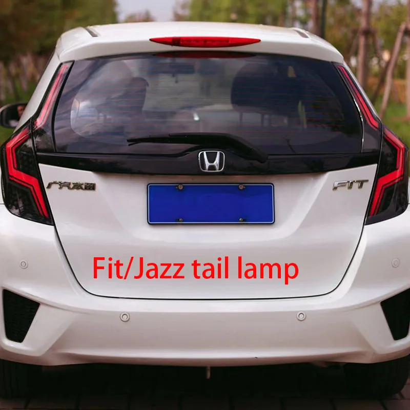 Задний бампер светильник для Honda Fit/Джаз горки 2018 красный Светодиодный отражатель