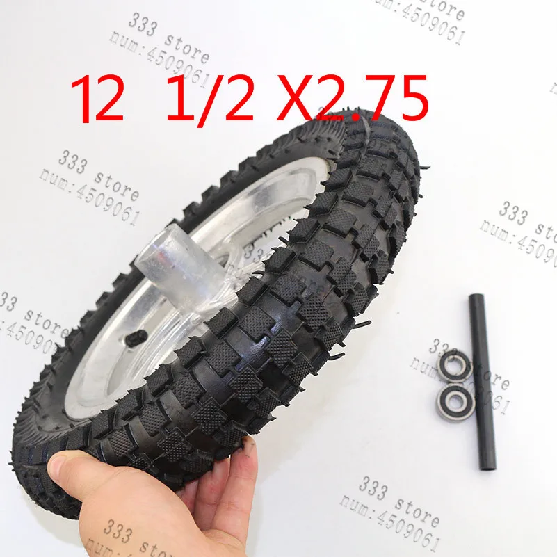 49cc мотоцикл 12 1/2x2 75 5x2 шины внутренней трубки с ступицы колеса для мини Байк шин MX350