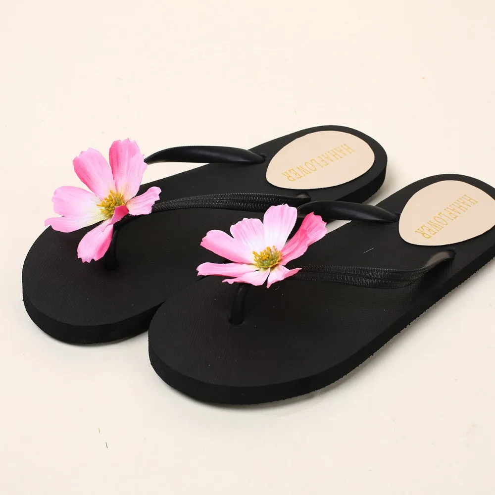 2017 женские летние шлепанцы HAHAFLOWER пляжные сандалии Тапочки модная богемная обувь