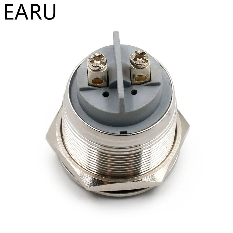 Водонепроницаемый металлический светодиодный индикатор 25 мм IP67 сигнальная