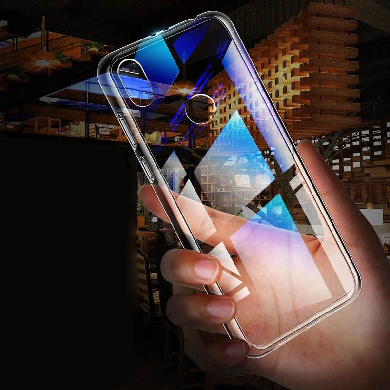 Чехол для Xiaomi Redmi Note 6 Pro 5 Plus 4 4X 4A 5A 6A S2 чехол Mi Play A1 A2 Mi8 lite силиконовый прозрачный