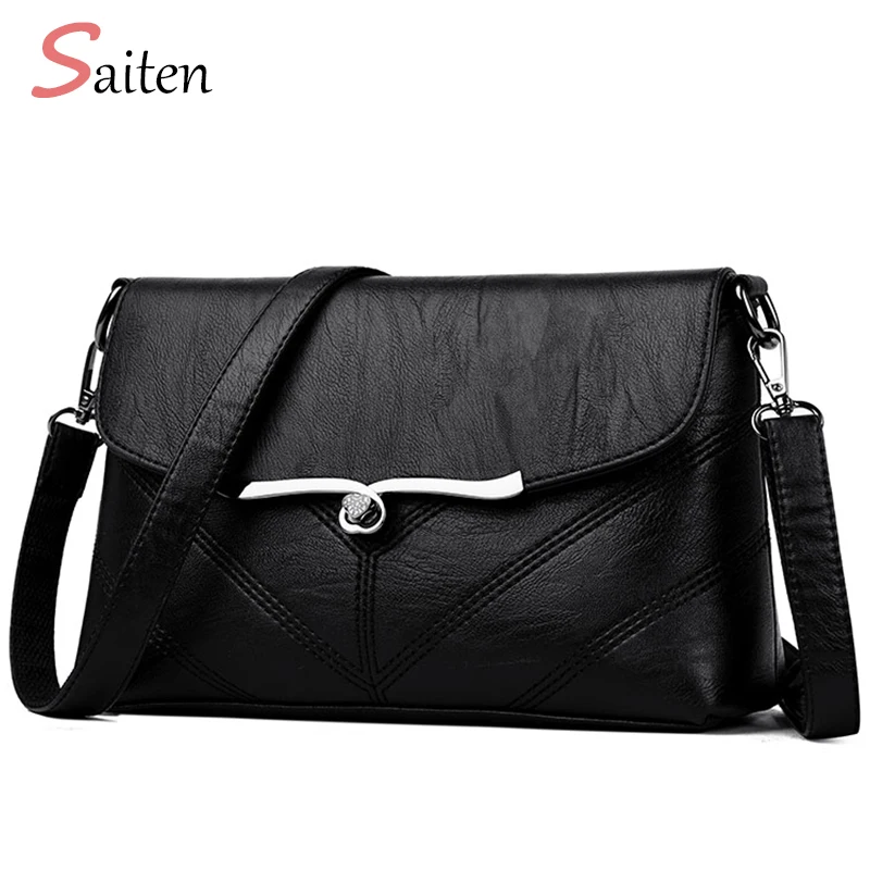 Сумки через плечо Saiten из искусственной кожи дизайнерские 2018|leather bags women|bag ladiesbrand