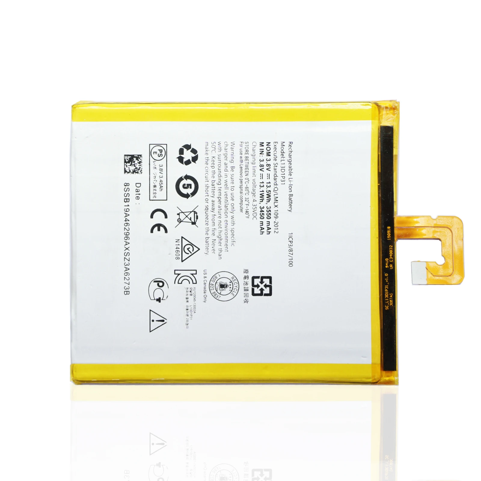 EVENZEAL 1 шт. литий полимерный аккумулятор для Lenovo LePad S5000 S5000H Pad A3500 Tablet PC L13D1P31 tab 2 A7 30