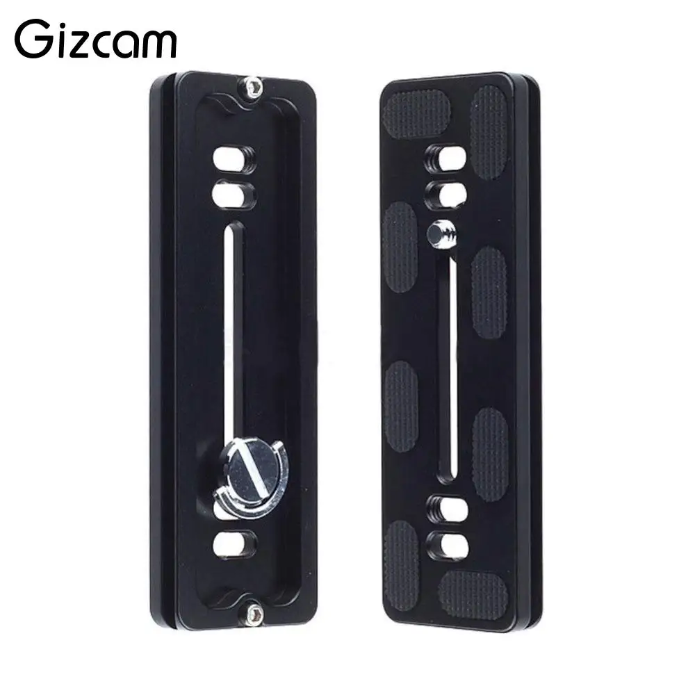 Gizcam PU-120 120 мм металлическая БЫСТРОРАЗЪЕМНАЯ пластина QR подходит для Benro Arca Swiss штатив с шаровой головкой черные Моноподы бренд Профессиональный