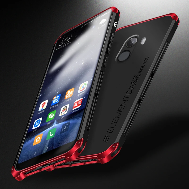 For xiaomi mix2 case Luxury Element Phone Cases with Designer's Aluminium and PC Case for Xiaomi Mi 4 5 5s plus RED MI PRO 8 8SE |