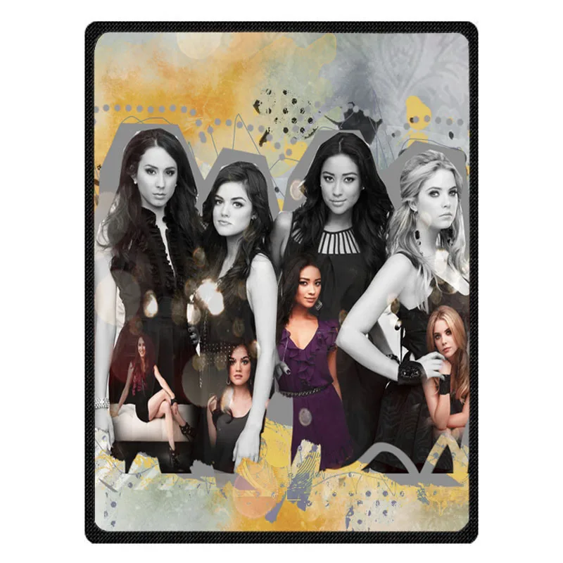 Детское дорожное одеяло pretty little liars из кораллового флиса теплые зимние одеяла для