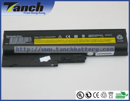 Аккумуляторы для ноутбука IBM ThinkPad T60p R60e Z61p 40Y6797 FRU 92P1141 92P1137 Z61e ASM 92P1138 10 8 V 6 cell|thinkpad t60