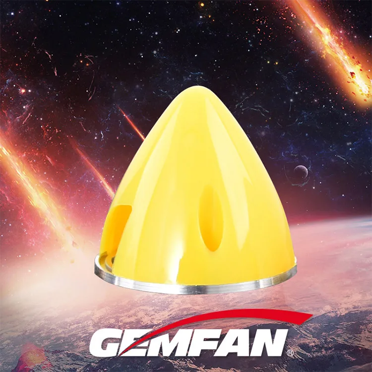 GEMFAN алюминиевая основа пластиковая крышка пропеллера 38 45 51 57 63 70 75 мм для самолета