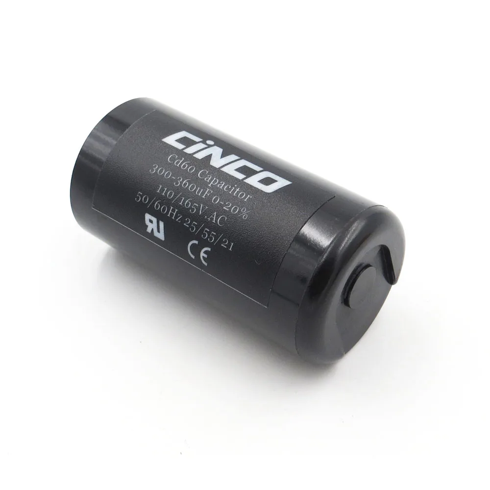 300 360 мкФ 110 V 125 165 CD60 мотор пусковые конденсаторы запуск двигателя ing mfd uf mf