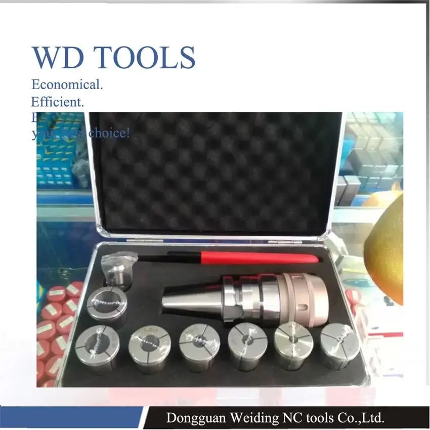 

New BT50-C32-105 7pcs Power Collet Chuck Holder strong and Multi lock milling chuck ASC milling chuck set