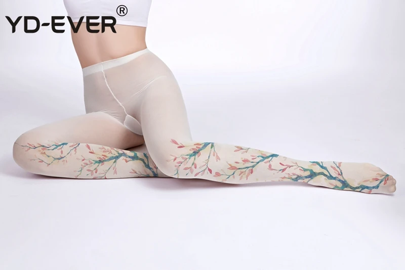 Колготки женские хлопок цвет в ассортименте M L XL XXL YD-EVER | Женская одежда
