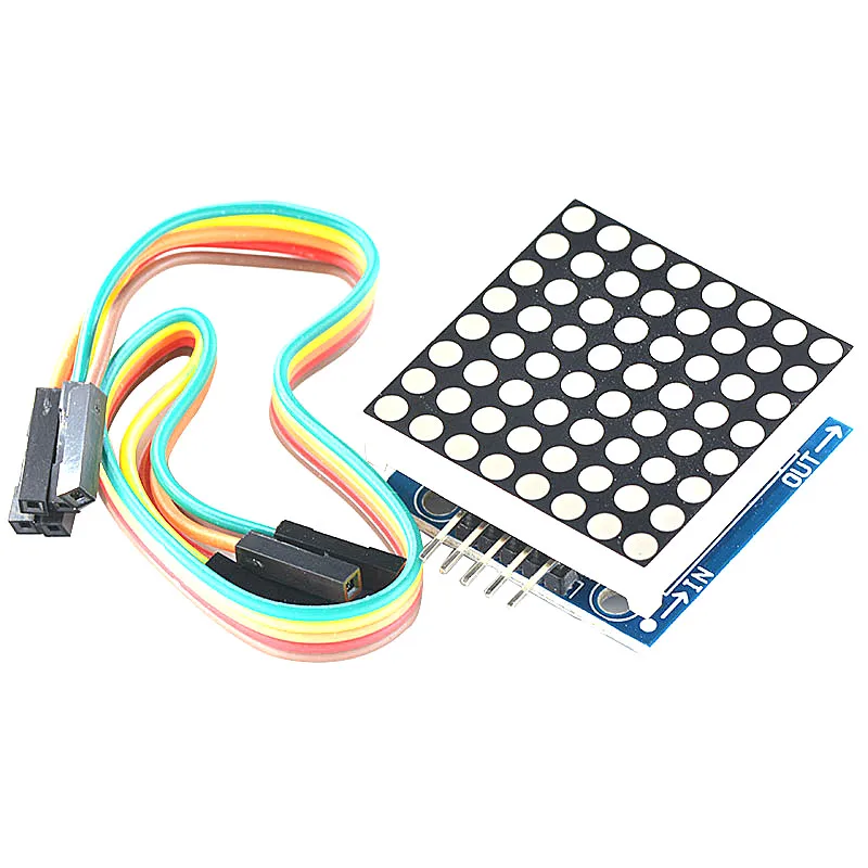 MAX7219 dot matrix module / control MCU driver LED display | Электронные компоненты и принадлежности