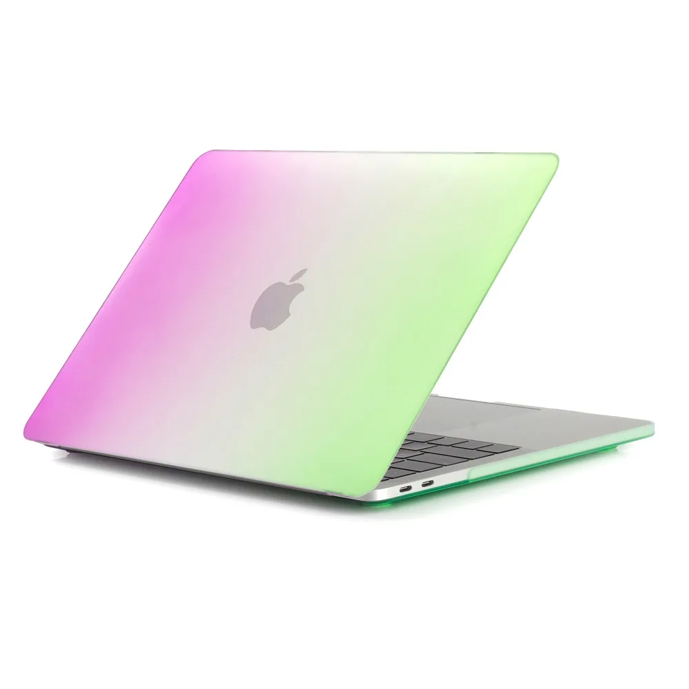 Для 2016 Новый MacBook Pro 13 чехол с Retina A1706 сенсорной панелью и A1708 без панели Радужный