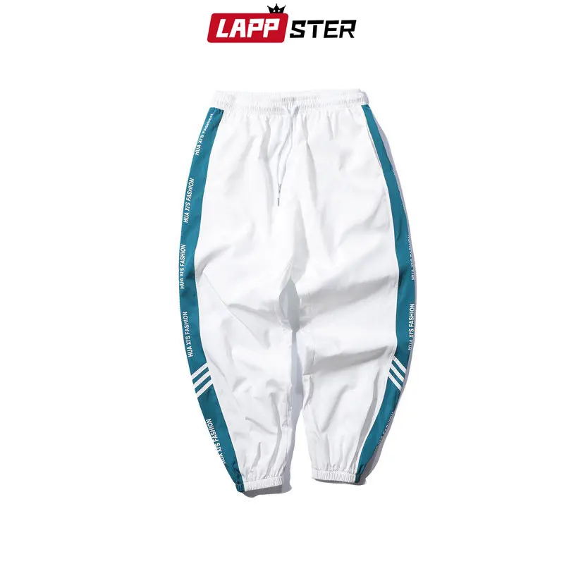 Брюки LAPPSTER мужские в стиле хип хоп уличная одежда джоггеры с полосками по бокам