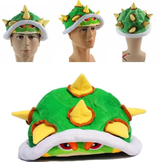 Новое поступление 5 шт./лот плюшевая шапка Mario Koopa bowser кукла игрушка взрослый