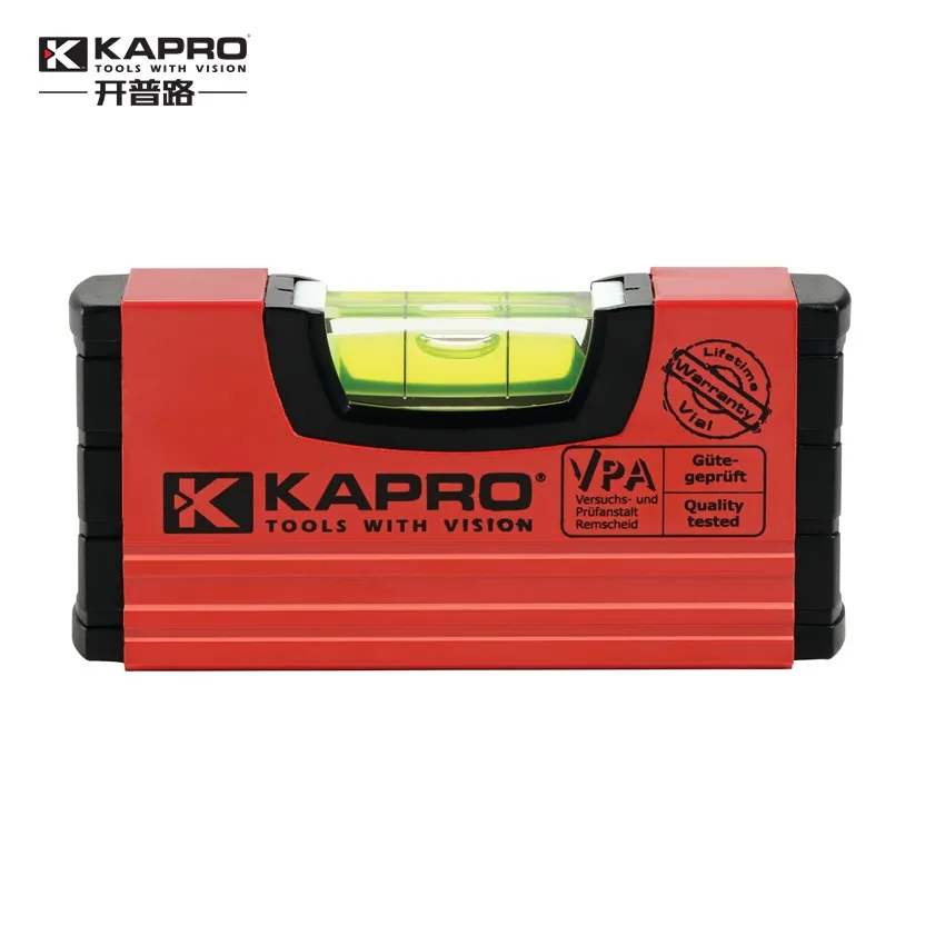 

KAPRO High Precision Bubble Level Inclinometer Portable Mini Pocket Spirit level Handy Level with Magnetic Or without Magnetic