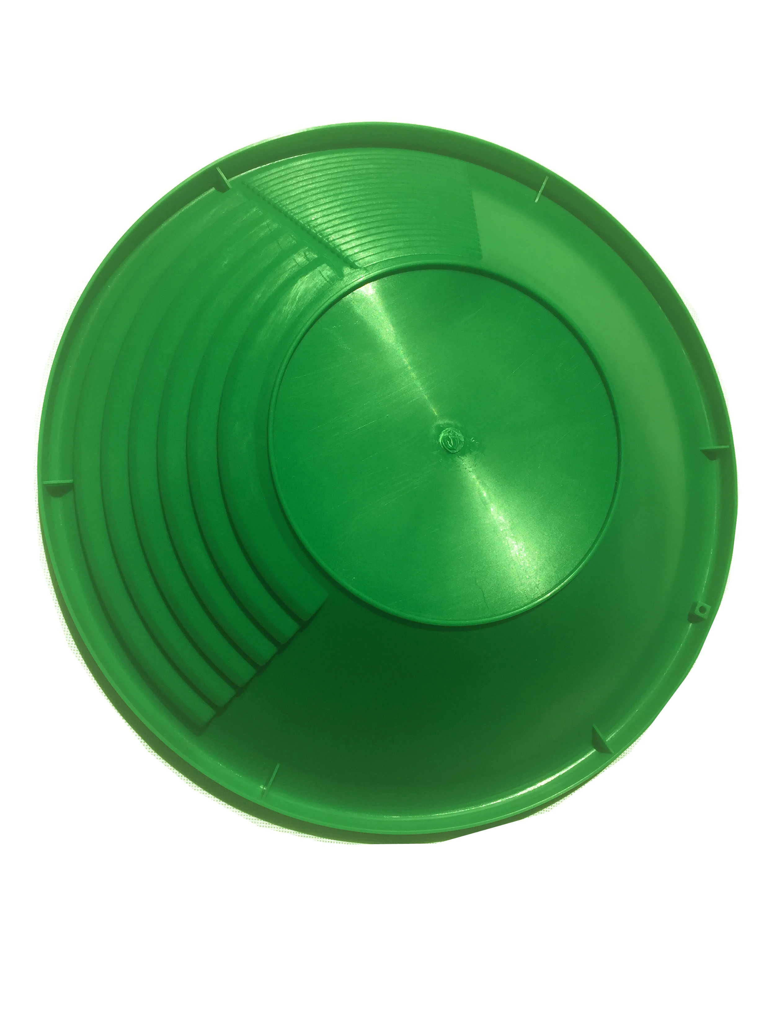 Пластиковая позолоченная раковина для добычи сковорода дренажа речной