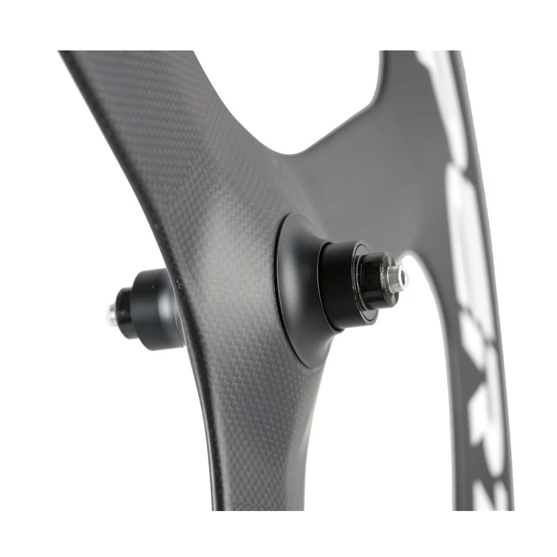 Трехспицевое переднее и заднее углеродное колесо 700C для дорожного/велосипедного