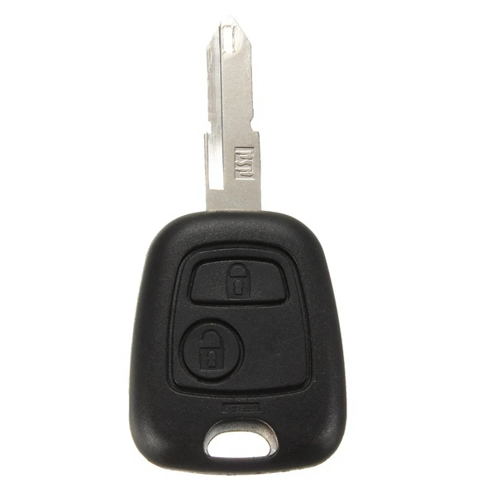 2 Button Remote Key Fob Case Shell Switch Battery Blade Repair For Peugeot 206 | Автомобили и мотоциклы