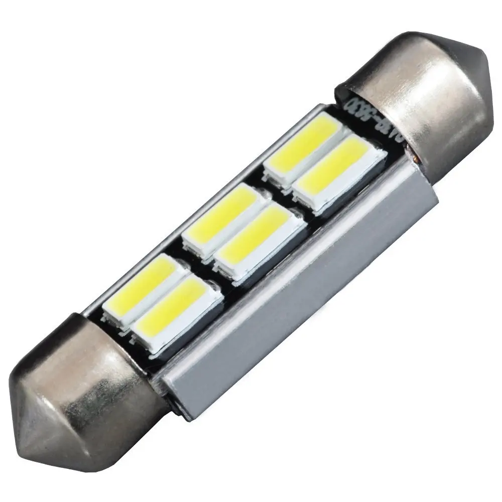 AGLINT 2 шт. C5W гирлянда 39 мм белый светодиодный внутренний купол лампа 5630 5730SMD 6 Canbus