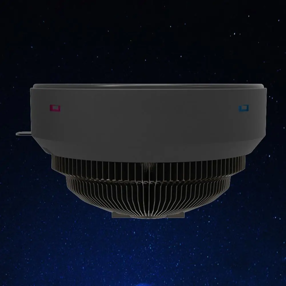 BEESCLOVER светодиодный бесшумный 3 Pin красочный RGB меняющий компьютер cpu вентилятор