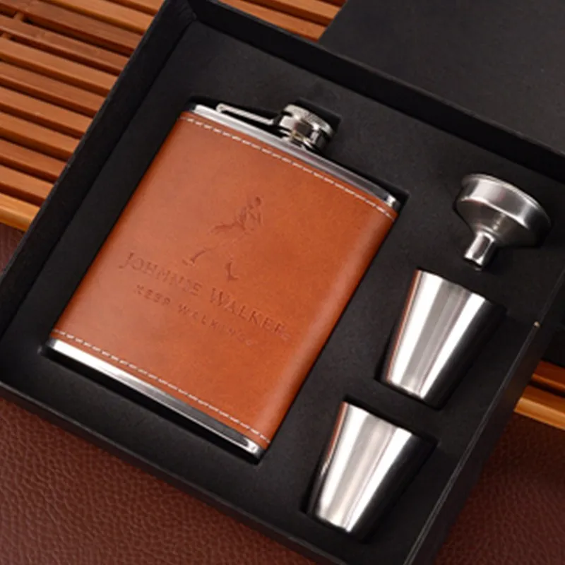 OUSSIRRO персонализированный лучший мужской подарок из 7 унций черный набор