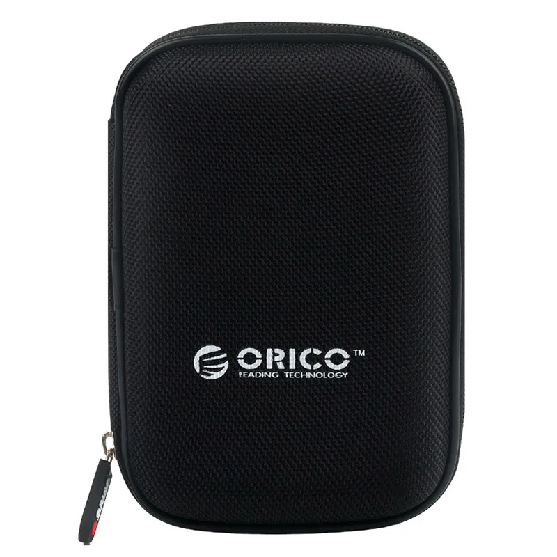 ORICO 2,5 дюймов портативный защитный чехол для жесткого диска, чехол с двойным буферным слоем, защитный чехол для наушников - Цвет: Black