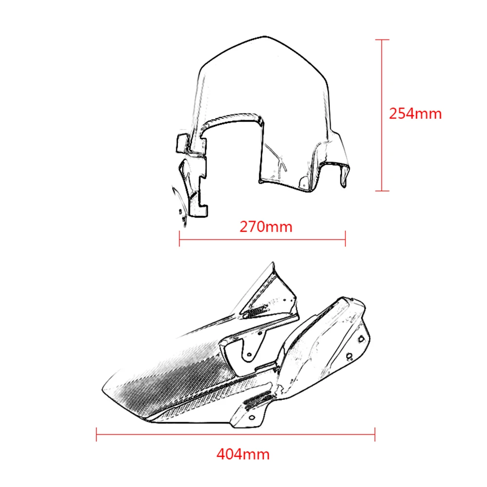 Брызговик Для Кавасаки Z1000 2010-2015 из углеродного волокна | Автомобили и мотоциклы