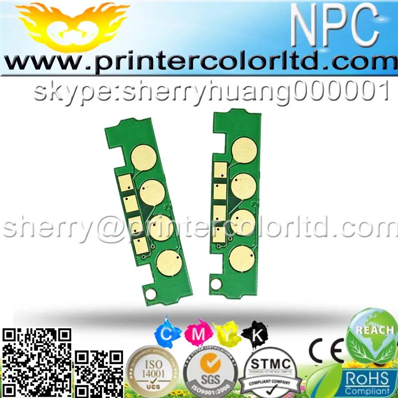 Запасные части для лазерного принтера Samsung чип тонера сброса цветного картриджа