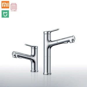 Смеситель для раковины Diiib Dabai, Натяжной ополаскиватель для ванной комнаты, распылитель, приспособление для чистки, кран для горячей и холодной воды с высоким корпусом от Youpin