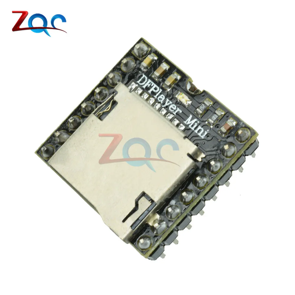 DFPlayer мини mp3-плеер модуль 1 шт. MP3 голосовой для Arduino DIY Поддержка TF-карты и USB-диска |