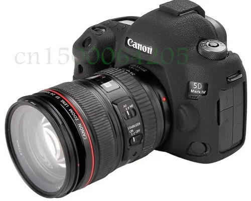 Камера видео сумка для Canon 5D4 5D Mark IV Силиконовый Чехол резиновый чехол для камеры 5D Mark 4 защитный чехол