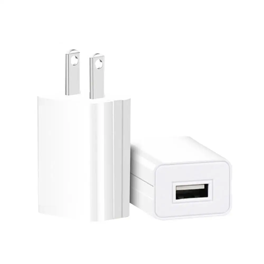 5В 1а USB настенное зарядное устройство один порт вилка для дома дорожный блок