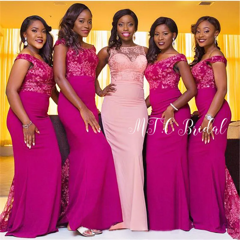 

Светильник-фиолетовые платья подружки невесты с юбкой-годе, элегантное кружевное эластичное атласное длинное платье подружки невесты, Деш...