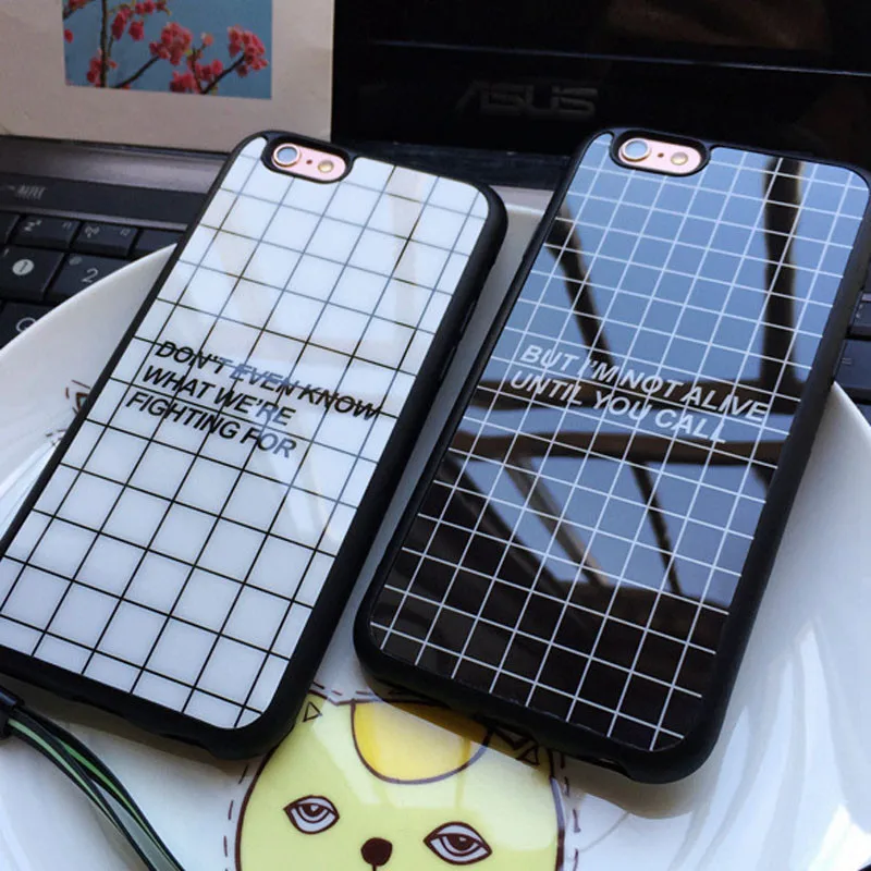 Красивый силиконовый зеркальный чехол для Iphone 5 5S 6 6s 6plus 7 8 plus мягкий