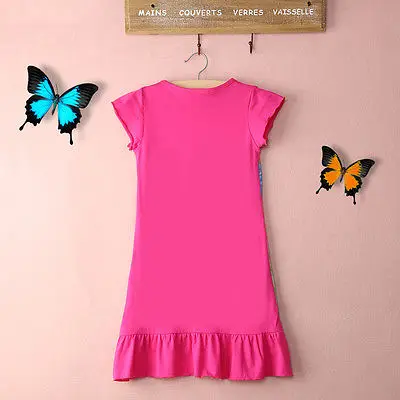 Лидер продаж новинка короткое мини-платье для девочек с принтом русалочки Ариэль