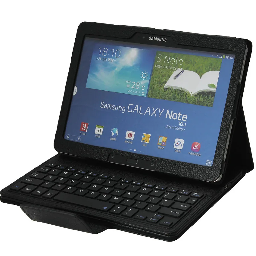 Беспроводная Bluetooth клавиатура для Samsung Galaxy Note 10 1 Edition P600 P601 P605 T520 чехол из