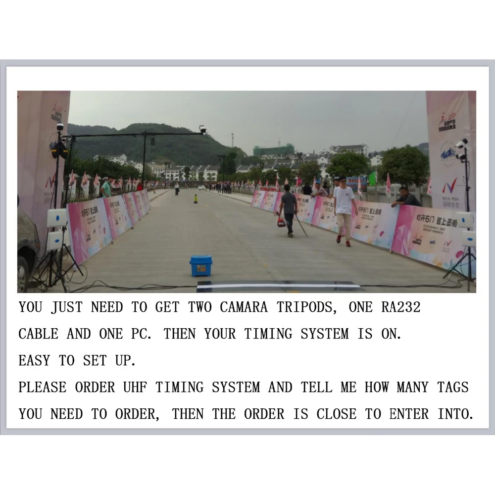 Спортивные системы синхронизации uhf impinj R2000 rfid считыватель 4 антенны/Китай