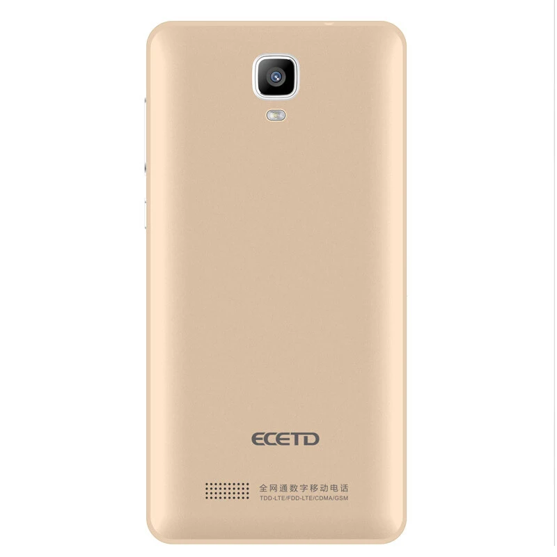 Смартфон ecetd ET600 Micro USB тонкий корпус yunos системы 500 Вт камеры 2600 мАч большой