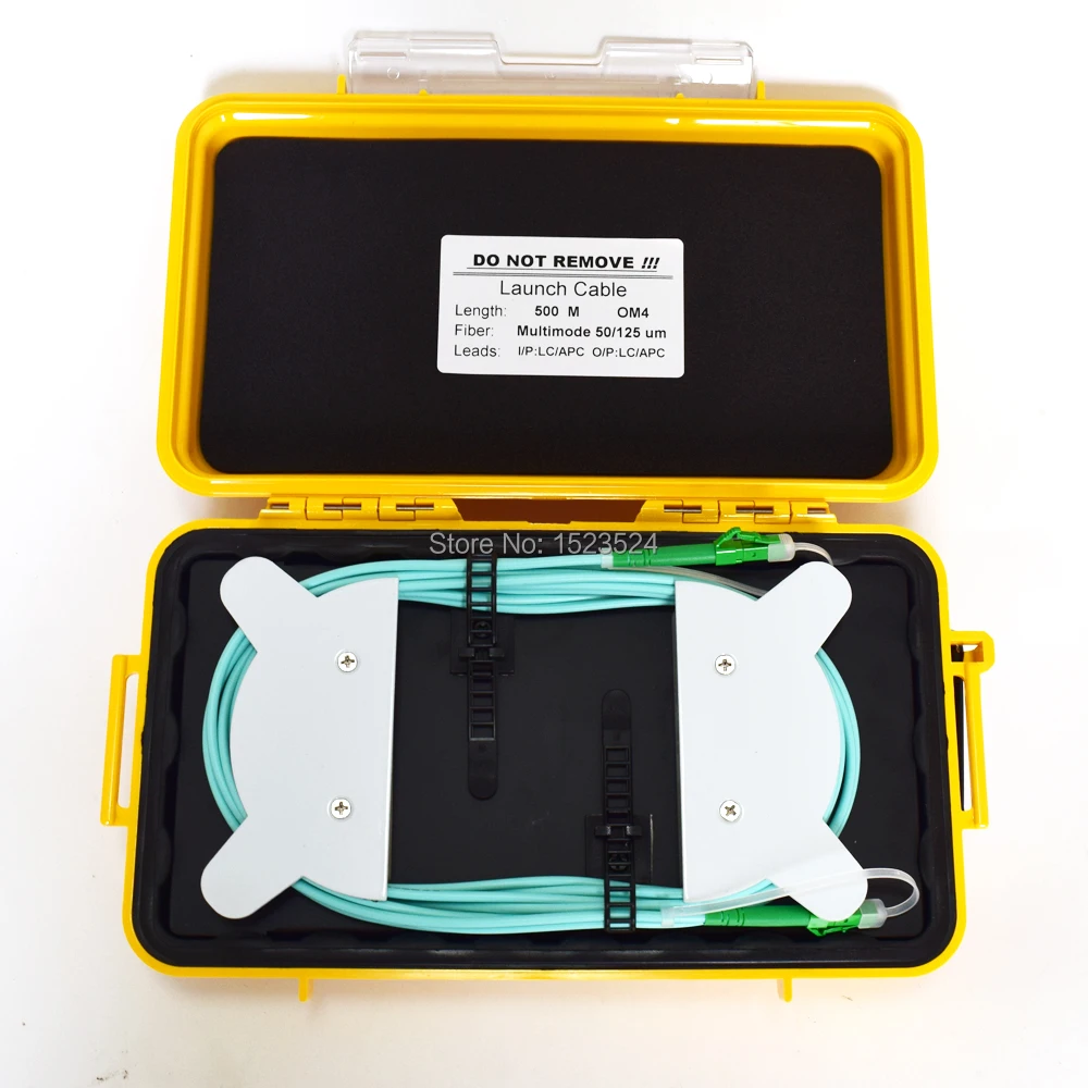 OTDR Dead Zone Eliminator, волоконные кольца, волоконно-оптический OTDR launch Cable Box мм OM4 500M LC/APC-LC/APC
