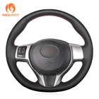 MEWANT черный чехол рулевого колеса автомобиля из искусственной кожи для Toyota Yaris Verso S Vitz Ractis Subaru Trezia 2011 2012 2013 -2015