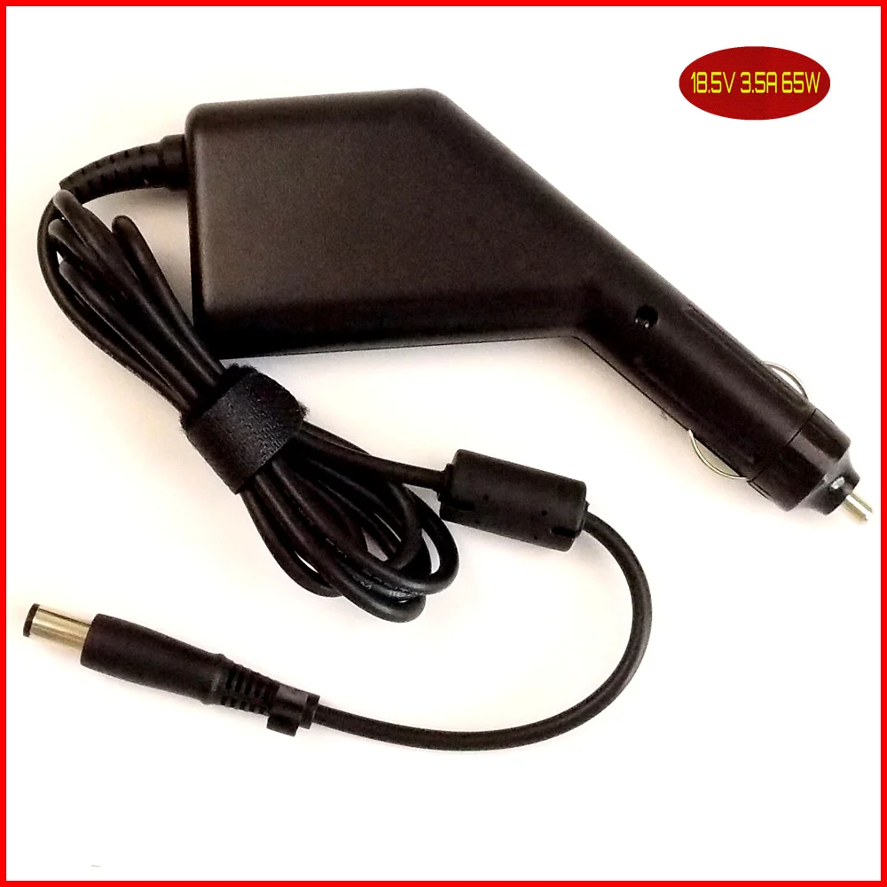 Автомобильное зарядное устройство постоянного тока для ноутбука 18 5 в а 65 Вт +