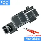 Оригинальный аккумулятор JIGU A1493 для ноутбука APPLE, для Macbook Pro Retina 13 дюймов A1502 2013 ME864 ME865 11,34 в 71.8WH