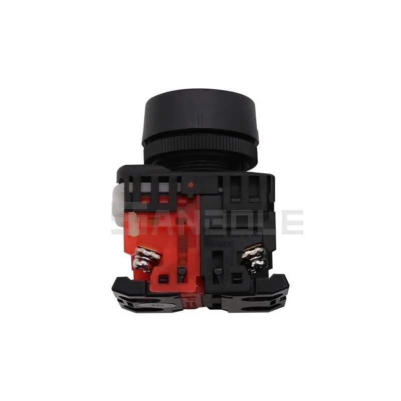 Flat knob AR22F5L-01/10G Push button switch LED Self-locking Latching with lamp 24V/220V/380V Opening 22MM 1NO1NC | Обустройство дома